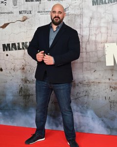 Sergio Torrico en la presentación de la película Malnazidos