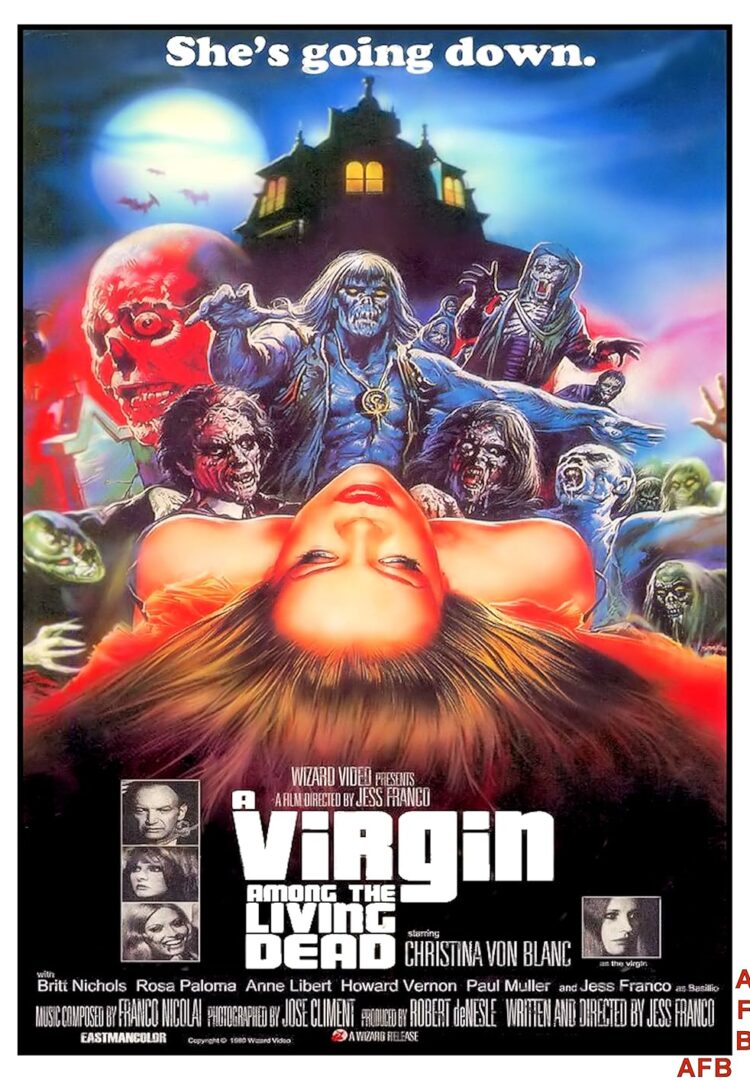 Virgen entre los muertos vivientes